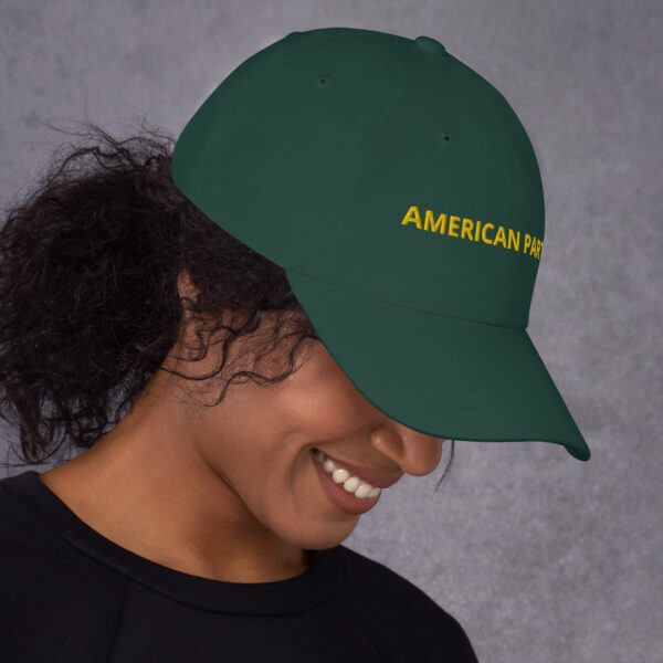 Unisex One Size American Party® Ball Cap - Spruce Green