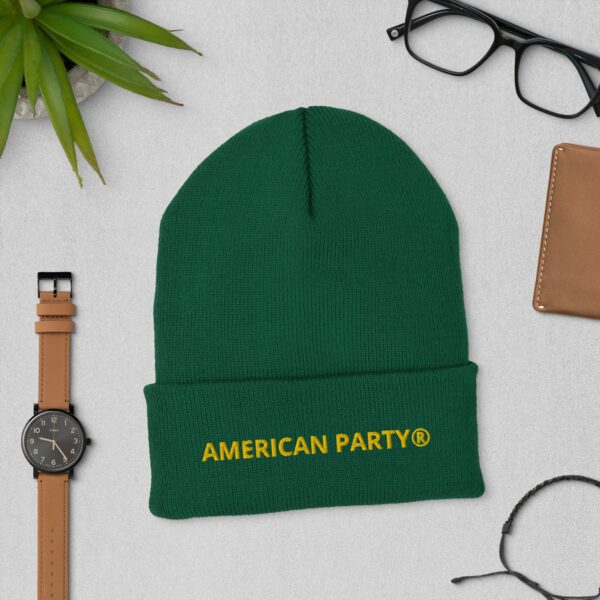 Unisex One Size American Party® Beanie - Spruce Green